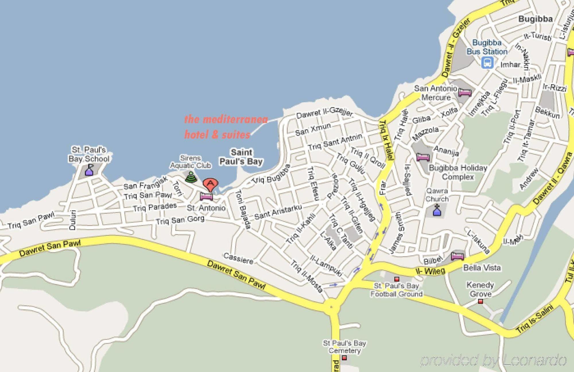 The Mediterranea Hotel & Suites St. Paul's Bay Exteriör bild